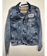 Rue 21 Women’s NASA Space Denim Button Up Jacket Size Medium - $26.99