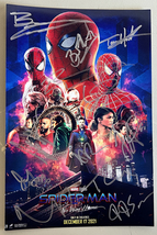 Spider-Man No Way Home cast signed autographed 8x12 photo Tom Holland + COA - £196.72 GBP