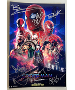 Spider-Man No Way Home cast signed autographed 8x12 photo Tom Holland + COA - $250.00