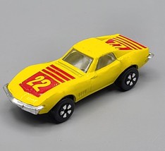 VINTAGE PLAYART CHEVROLET CHEVROLET CORVETTE STINGRAY C3 Yellow, NM HONG... - £29.41 GBP