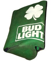 Bud Light Shamrock Green Foam Koozie Coozie Can Holder Beer Sleeve Doubl... - $45.85 MXN