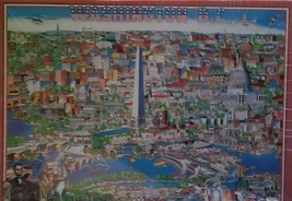 Vintage City of Washington DC Puzzle 504 Pieces USA 1985 TUCO Inc  NEW Sealed - £17.64 GBP
