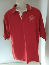 Vintage 90’s Mirage NHL Detroit Red Wings Polo Long Sleeve Shirt size   L - £13.38 GBP