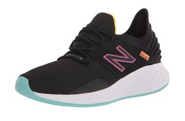 NIB New Balance Women&#39;s Fresh Foam Roav V1 Running Shoes Black/Green/White 8M - £62.63 GBP