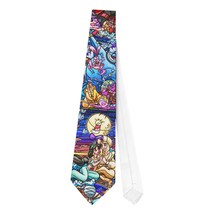 Necktie Aladdin Genie Jafar Tie Cosplay - £19.98 GBP