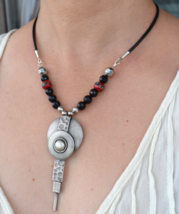 statement necklace, Tribal Necklace, Onyx Necklace, Nepalese Beads Necklace, 530 - £30.36 GBP