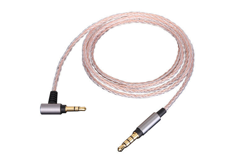 8-core braid OCC Audio Cable For Master &amp; Dynamic MG20 AG-WHP01K AKG K845BT  			