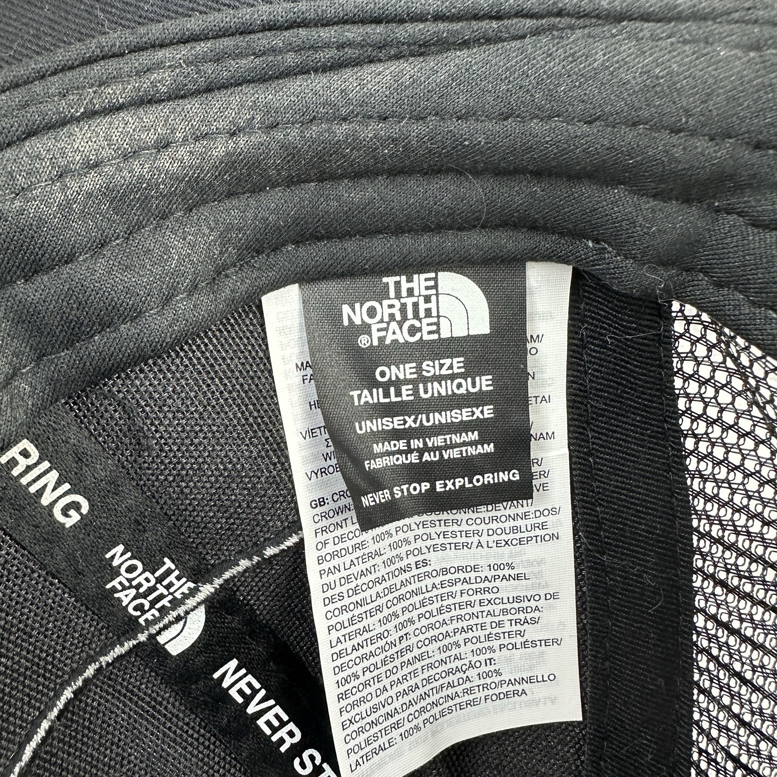 The North Face Fine Alpine Equipment Unisex One Size Baseball Hat Cap Black Item image 5