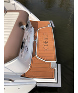 2017 Cobalt 24 SD Swim Step Transom Pad Boat EVA Foam Faux Teak Deck Flo... - $6,606.71 MXN