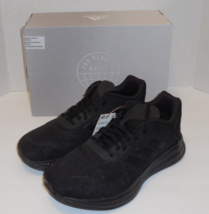 Adidas Duramo 10 Men Size 11.5 Black Running Shoes Sneakers GW8342 New - £41.01 GBP