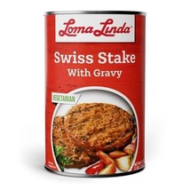 Loma Linda - Swiss Stake With Gravy (47 oz.) - Vegetarian - £23.14 GBP