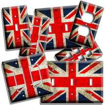 England Great Britain Rustic Uk Flag Light Switch Outlet Plates Teens Room Decor - £14.11 GBP+