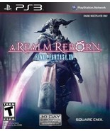 A Realm Reborn Final Fantasy XIV Online Video Game For PS3 - £6.85 GBP