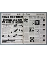 Vintage 1938 Remminton Rifle News -  Model 37 Shooters - 2 Page Centerfo... - £5.22 GBP