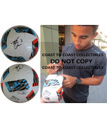 BRANDON VINCENT,CHICAGO FIRE,STANFORD,SIGNED,AUTOGRAPHED,SOCCER BALL,COA... - £109.05 GBP
