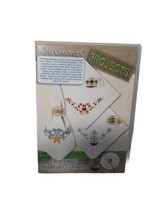 Anita Goodesign Christmas Holiday Napkin Corners Embroidery Machine Design CD - $14.55