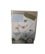 Anita Goodesign Christmas Holiday Napkin Corners Embroidery Machine Desi... - £11.44 GBP