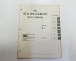1965 Evinrude Service Shop Workshop Repair Manual 5 HP Angler FACTORY OEM - $79.99
