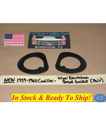 NEW 1959-1960 CADILLAC WINDSHIELD WIPER COWL ESCUTCHEON BEZEL GASKET SEA... - $27.12 CAD
