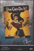 Ant Lucia Signed DC Comics JLA Bombshells Art Print ~ Wonder Woman SHE C... - $24.74