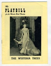 Playbill The Wisteria Trees 1950 Helen Hayes Walter Abel Kent Smith Ossi... - £11.62 GBP