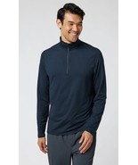 Vuori Ease Performance Half Zip 2.0 Pullover Men&#39;s Blue Active Sweatshir... - €33,76 EUR