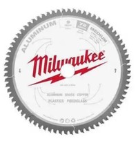 Milwaukee Tool 48-40-4355 9 In. 72 Tooth Aluminum Cutting Circular Saw Blade (1 - £58.97 GBP