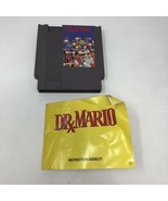 DRx Mario (Nintendo NES, 1985) Cartridge w/ Booklet - TESTED - £9.92 GBP
