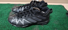 Adidas Freak Spark MD J Youth Football Shoes- GZ6889 Size 3.5 Black/White - $28.50
