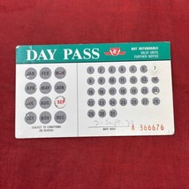 1993 Toronto Transit Day Pass Scratch Off Vintage Ticket Used Movie Prop... - $8.90