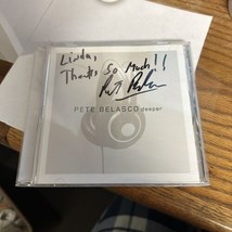 Pete Belasco Deeper Signed Artwork Personalized Signature - CD SCRATCHED - £19.45 GBP