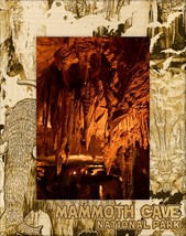 Mammoth Cave National Park Laser Engraved Wood Picture Frame Portrait (8 x 10)   - £41.66 GBP