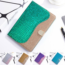 Luxury Bling Leather Flip Card Holder Case Cover For Samsung Galaxy Tab ... - $93.25