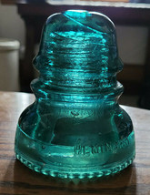 Hemingray Made USA Blue Green Wire Aqua Insulator Collectible  Vintage N... - $12.99