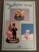 Annalee 1989 Doll Society Catalog Abe Lincoln Polar Bear - £9.83 GBP