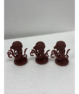 Lot of 3 Grell Miniature Figures Dungeons &amp; Dragons Wrath of Ashardalon - $215.41 MXN
