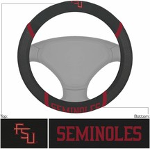 NCAA Florida State Seminoles Embroidered Mesh Steering Wheel Cover by FanMats - £19.80 GBP