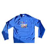 Rare Men J Crew Sportswear M Blue Crew Neck Sweatshirt Oarsmen Dog Rowin... - $80.99