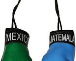 Mexico and Guatemala Mini Boxing Gloves - £4.67 GBP