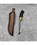 SNAKE TONGUE HANDMADE DAMASCUS STEEL FIXED BLADE HUNTING SURVIVAL KNIFE ... - $2,816.99 MXN