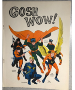GOSH WOW! #1 vintage comics fanzine (1967)  FINE+ - €63,75 EUR