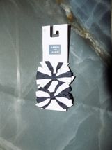 Janie and Jack Navy/White Stripe Hair Bow Barrette Clip Set of 2 NEW - $14.00