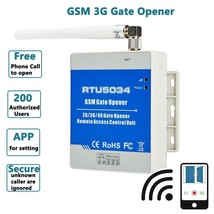GSM Sliding Gate Opener Remote Relay Switch Garage Door Access Control E... - £32.86 GBP