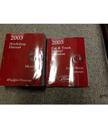 2003 Ford MUSTANG Gt Cobra Mach Service Atelier Réparation Manuel Set Av... - $271.64
