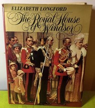 The Royal House Of Windsor 1974 Hardback Dust Jacket Elizabeth Longford ... - £4.40 GBP
