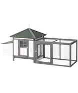 77 Wooden Chicken Coop: Hen House &amp; Ramp - $392.51 CAD