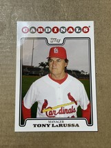 2008 Topps Baseball #285 Tony LaRussa Cardinals - £2.35 GBP