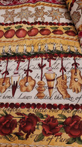 Tidings of Great Joy by J.Wecker Frisch, xmas print, cotton fabric. - £4.74 GBP