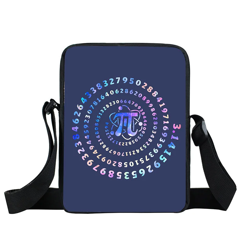 Magic Square / Mathematical Geometry Print  Bag Happy Pi Day Messenger Bags Teen - $64.12