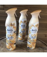 Febreze Vanilla &amp; Magnolia Air Spray  - Set of 3 - Limited Edition - Rar... - £22.36 GBP